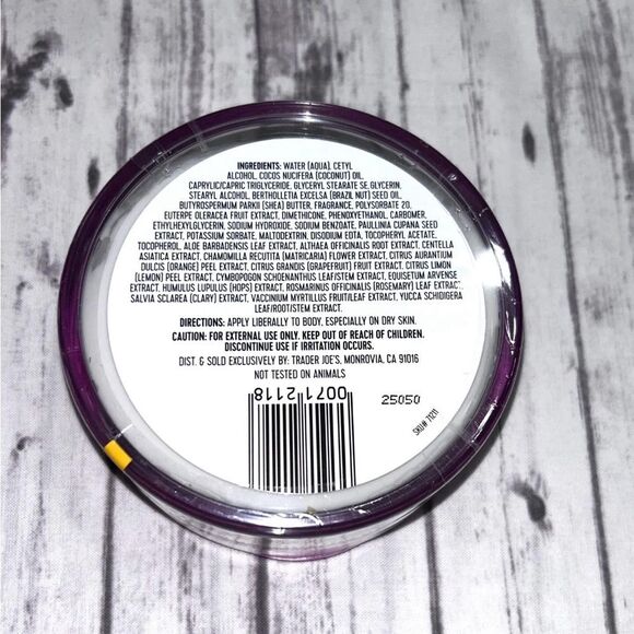 Trader Joe's Brazil Nut Body Butter (SEALED) - Picture 2 of 2